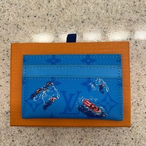 Louis Vuitton Blue Lagoon Card Holder
